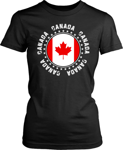 Canada Spirit T-shirt - Flag , Rep your country Tee - xpertapparel