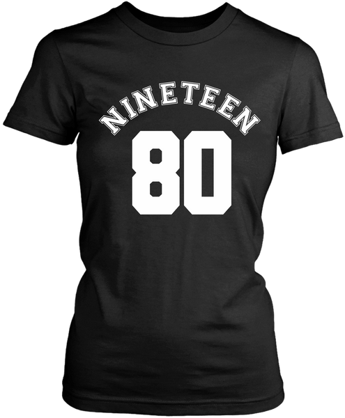 Nineteen 80 - Simple Tee Design... - xpertapparel