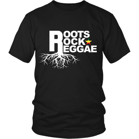Roots Rock Reggae T-Shirt - Jamaica Rastafarian Shirt Gift - xpertapparel