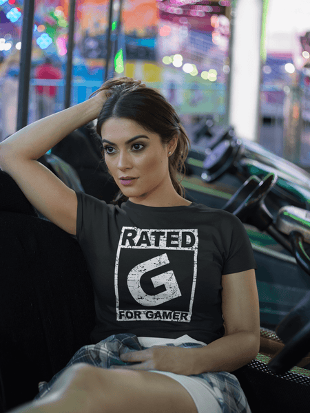 Rated G For Gamer T-shirt - xpertapparel
