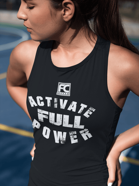 Fitness Couture - Activate Full Power T-shirt- General Gym Workout Tee - xpertapparel