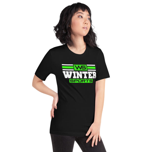 WS - Winter Sports T- Shirt Lime Green - xpertapparel