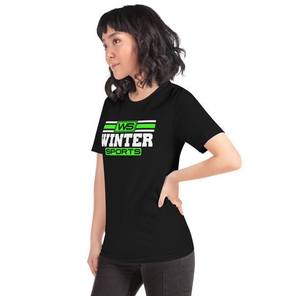 WS - Winter Sports T- Shirt Lime Green - xpertapparel